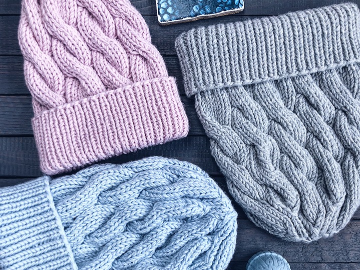 Nora Beanie Knitting Pattern by Woolture