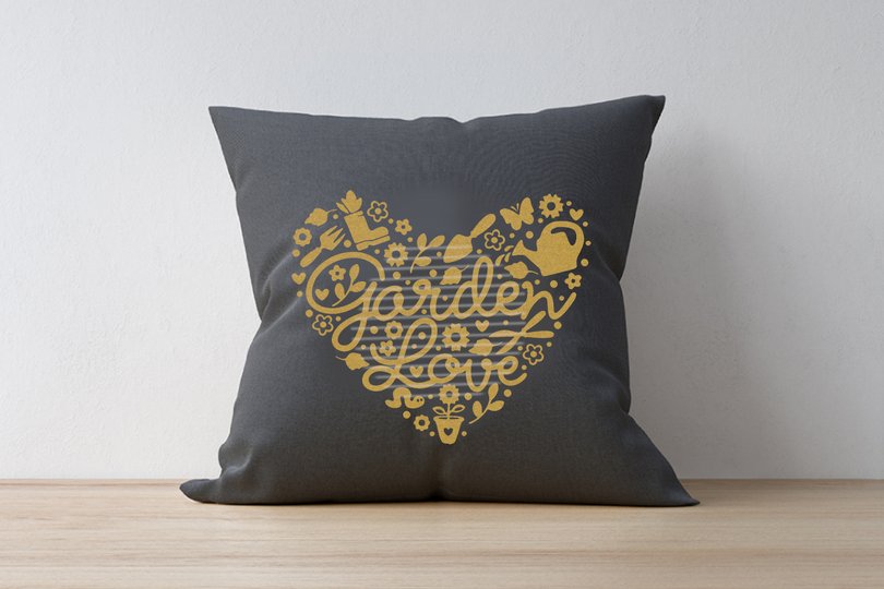 Garden Love Plotterdatei SVG DXF