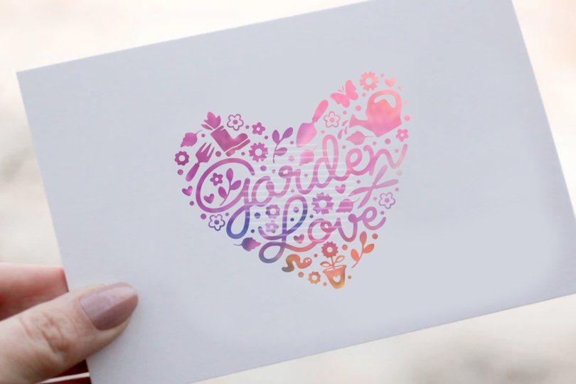 Garden Love Plotterdatei SVG DXF