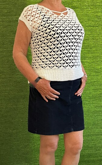 Luftiges Sommer-Shirt Häkelanleitung