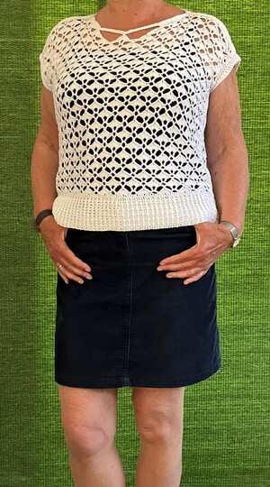 Luftiges Sommer-Shirt Häkelanleitung