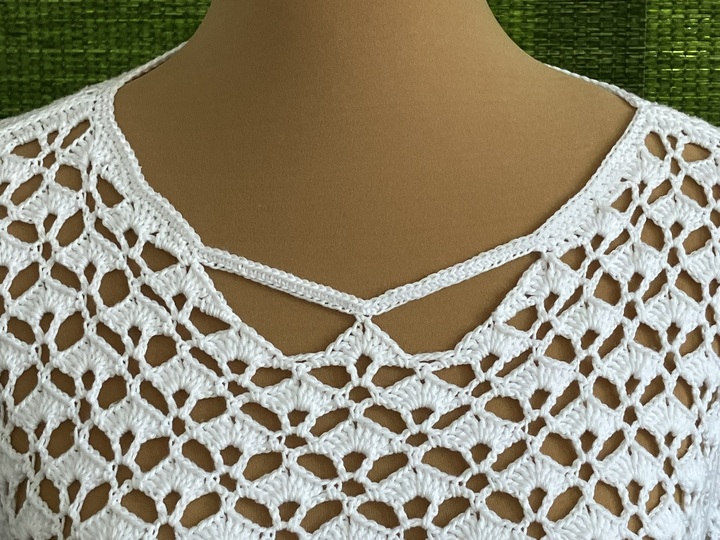 Luftiges Sommer-Shirt Häkelanleitung