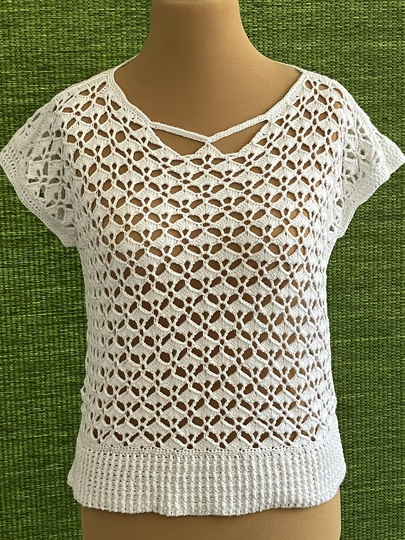 Luftiges Sommer-Shirt Häkelanleitung