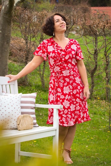 eBook Wickelkleid Holly Damen