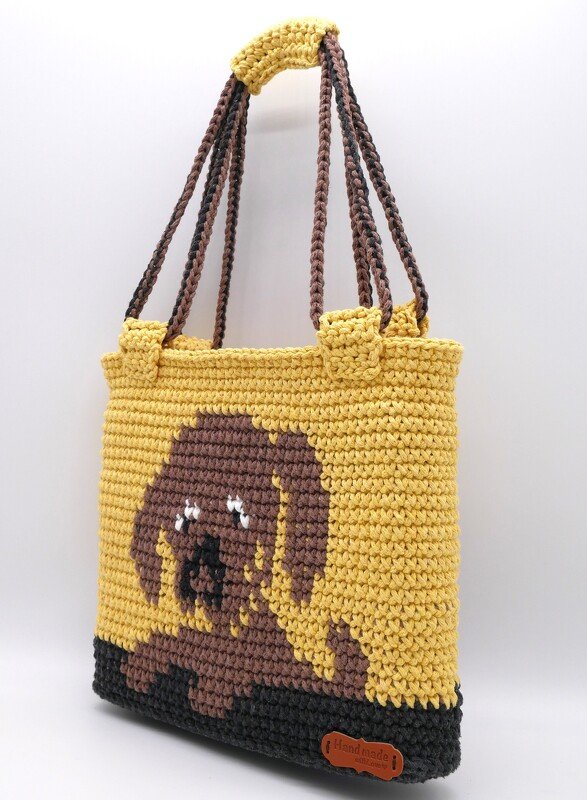 Häkelanleitung: Selbermachen leicht gemacht – Tasche mit Hundemotiv - Bild 2