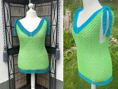 leichtes Sommershirt  zum Knoten