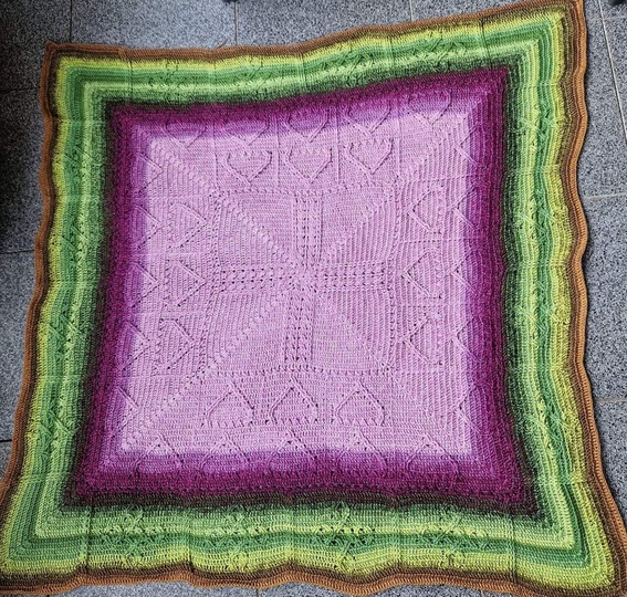 Cal Häkeldecke Zaubertraum