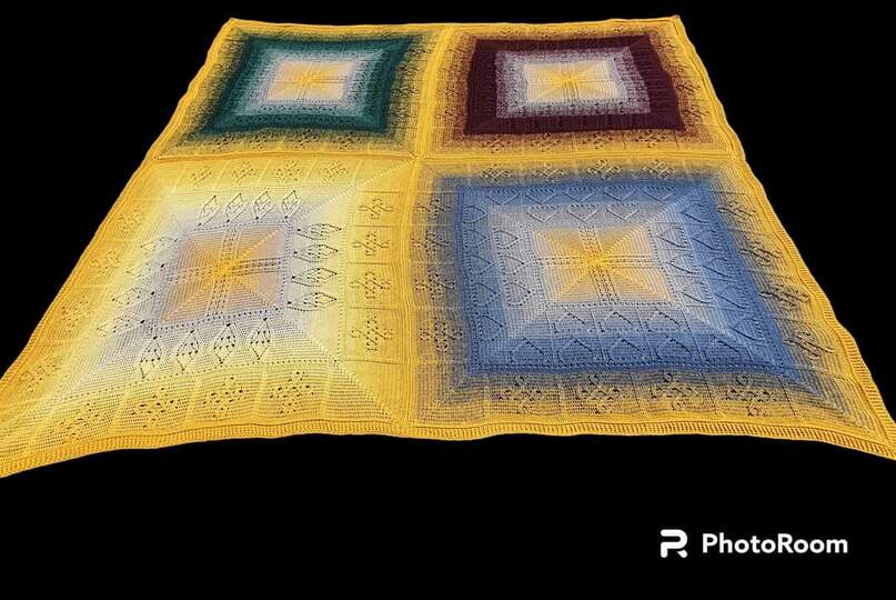 Cal Häkeldecke Zaubertraum