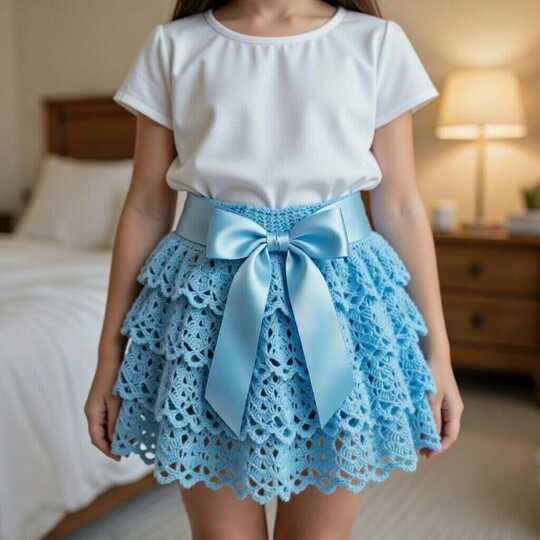 A Crochet Skirt PDF Pattern