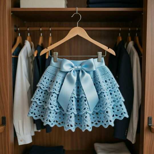 A Crochet Skirt PDF Pattern