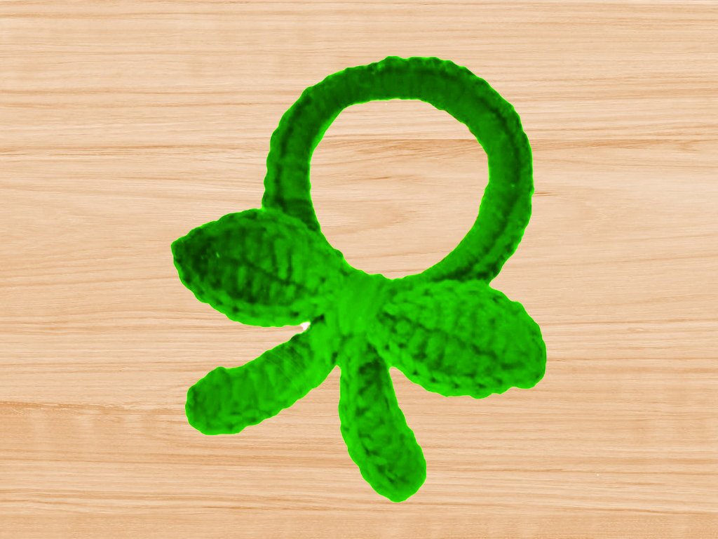 A crochet scrunchie PDF pattern - Image 2