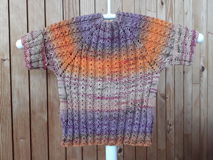 Knitting Pattern kids jumper "Happy cat"