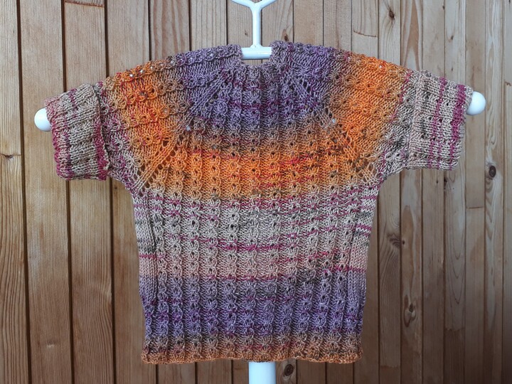 Strickanleitung Kinderpulli "Glückskatze"