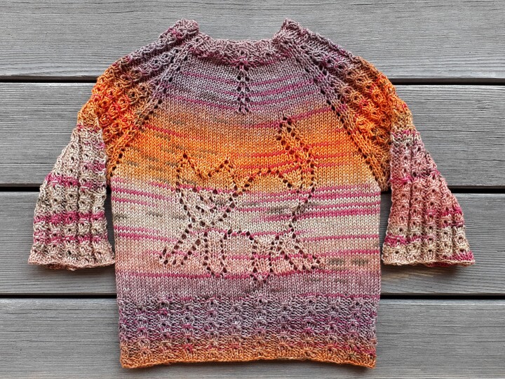 Strickanleitung Kinderpulli "Glückskatze"