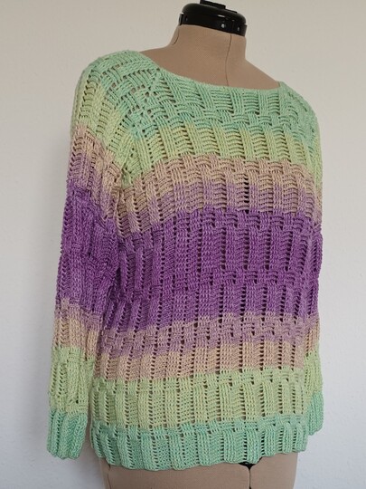 Häkelanleitung für den Square Dancer Pulli