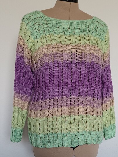 Häkelanleitung für den Square Dancer Pulli