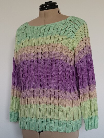 Häkelanleitung für den Square Dancer Pulli