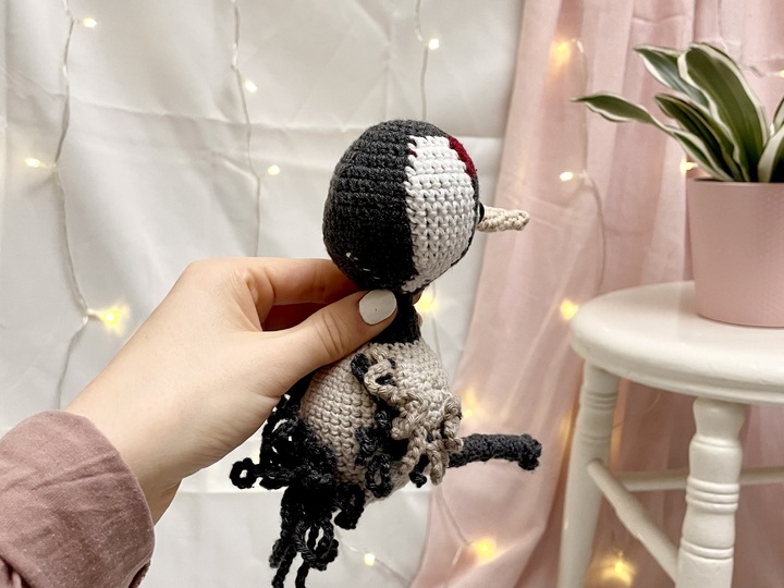 Häkelanleitung Amigurumi Vogel Kranich | Anleitung für Plüschtier