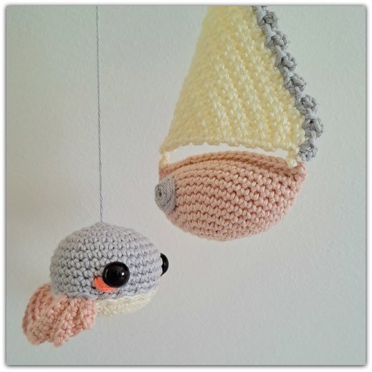 Süße Amigurumi Fische häkeln - Häkelanleitung PDF