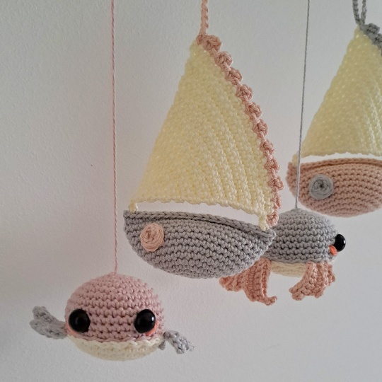 Süße Amigurumi Fische häkeln - Häkelanleitung PDF