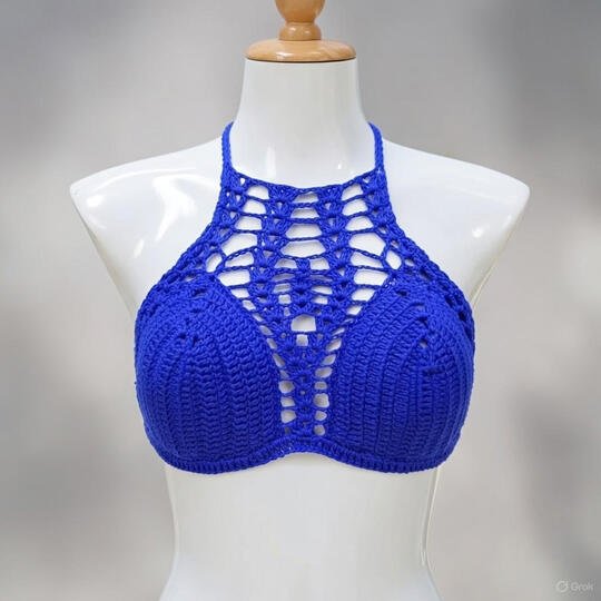 Crochet Bikini Set Pattern PDF + Video Tutorial Top Only | nontycrochet