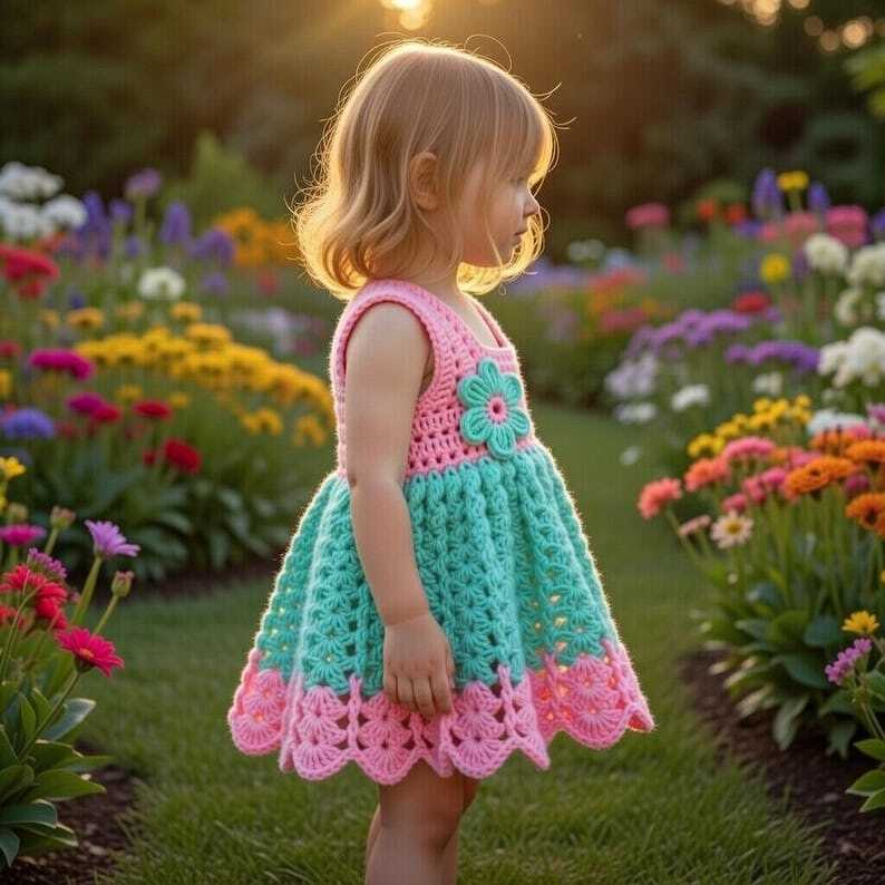 Crochet Baby Dress Pattern - Image 5