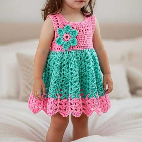 Crochet Baby Dress Pattern
