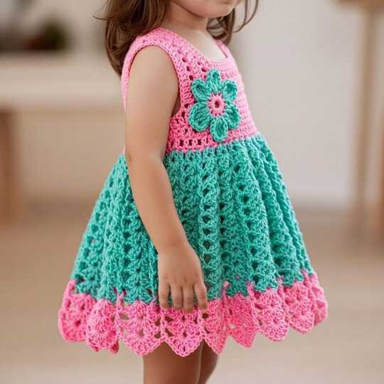 Crochet Baby Dress Pattern