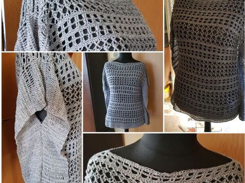 Ponchoshirt Flederle