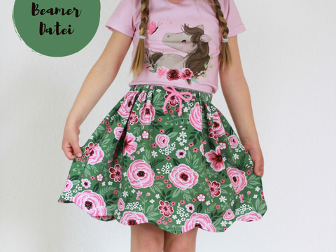 Curved Skirt - Beamer Version - Gr. 86 - 164