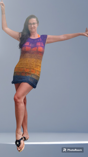 BRICK 4 in 1 Shirt, Pullover, Kleid, Strand Poncho