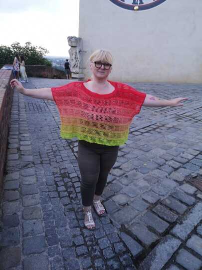 BRICK 4 in 1 Shirt, Pullover, Kleid, Strand Poncho