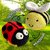 Reversible Bee / Ladybug Plush Toy Crochet Pattern