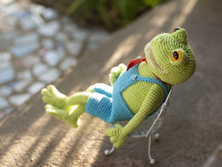 Frog outfit Сrochet pattern