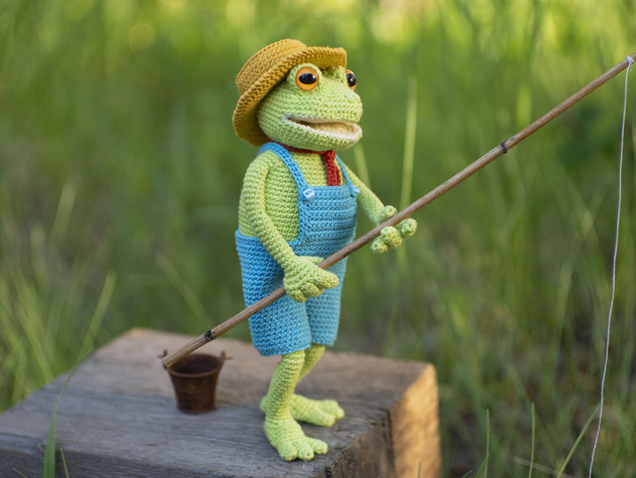 Frog outfit Сrochet pattern