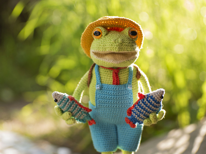 Frog outfit Сrochet pattern