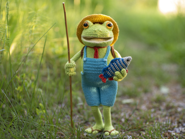 Frog outfit Сrochet pattern