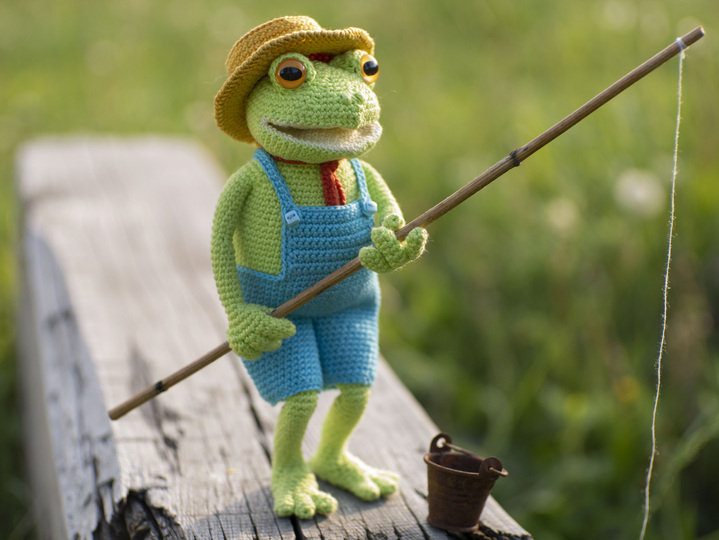 Frog outfit Сrochet pattern