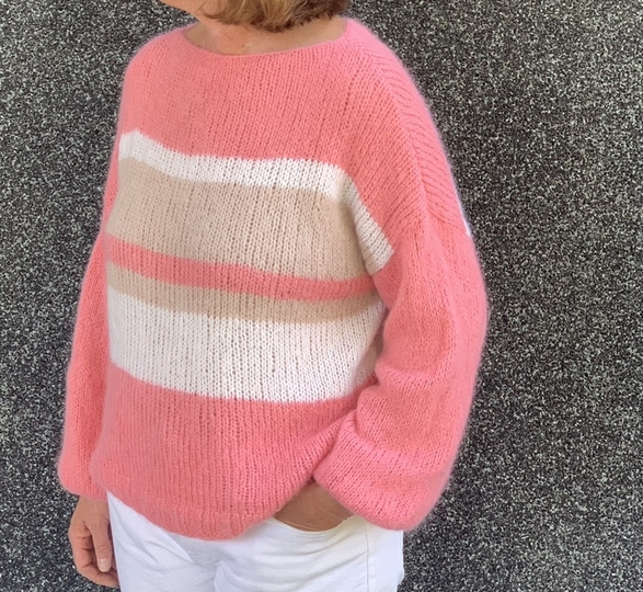 Strickanleitung Pullover Ina Größe 36 – 46