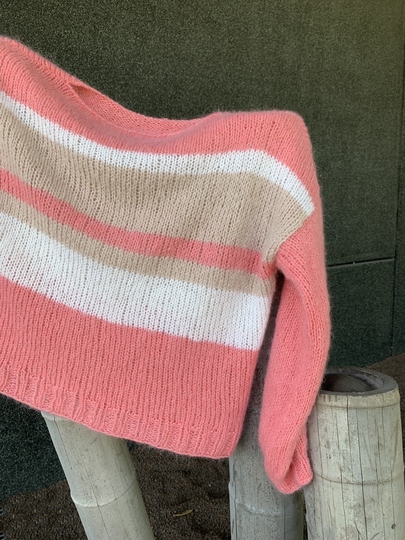 Strickanleitung Pullover Ina Größe 36 – 46