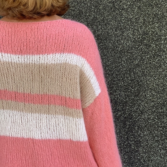 Strickanleitung Pullover Ina Größe 36 – 46