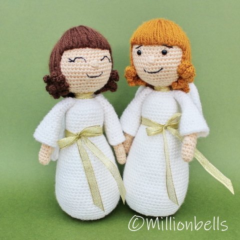 Sweet Angel Amigurumi Crochet Pattern Christmas Angel Decoration Doll - Image 5