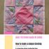 HOW TO MAKE A Simple Binding :  A STEP BY STEP Tutorial FOR Beginners