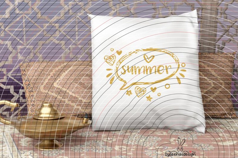 Summer Plotterdatei SVG DXF