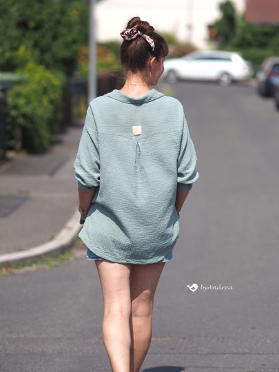 Oversizebluse – eBook Schnittmuster Gr. 32-54 – Cassis #147