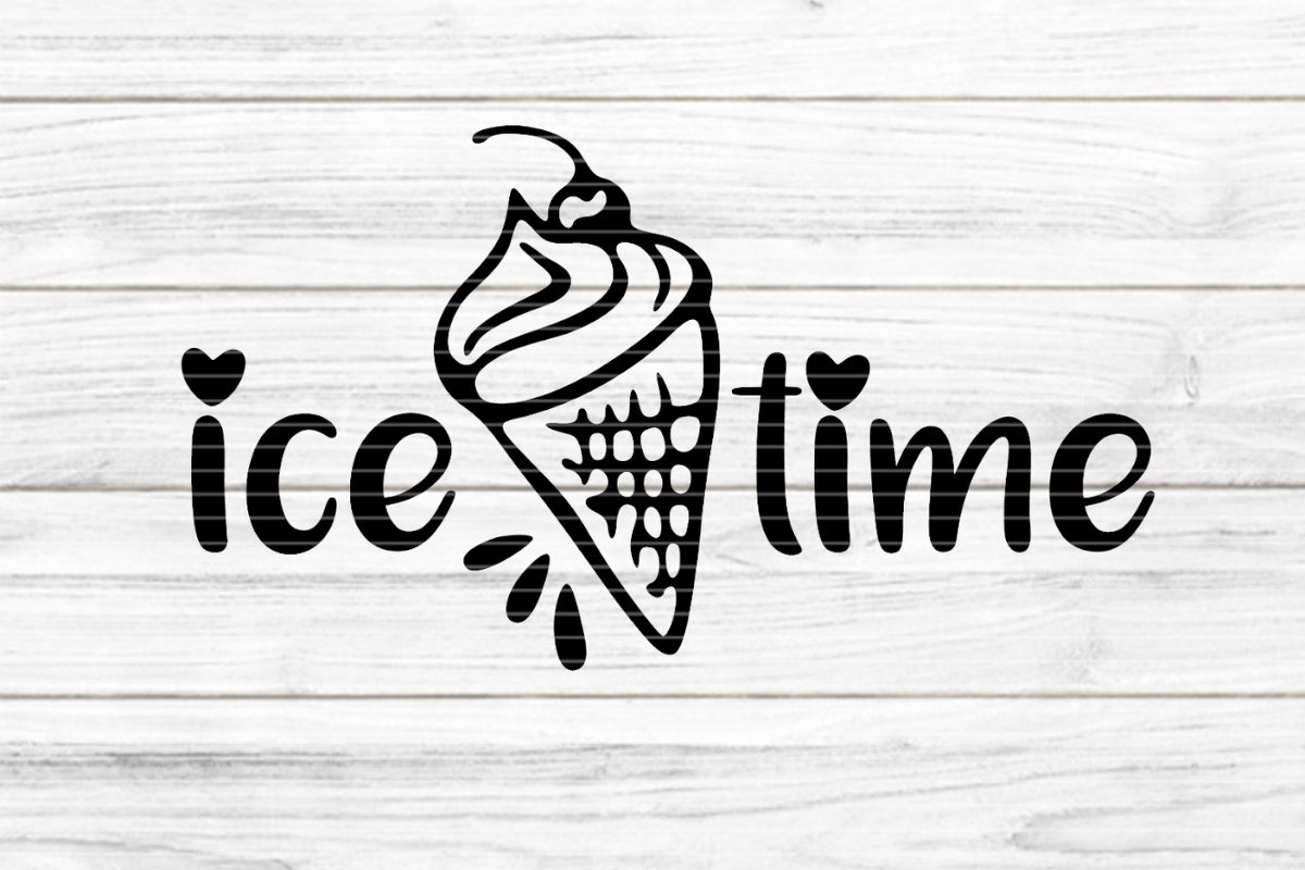 Ice Time Plotterdatei SVG DXF FCM
