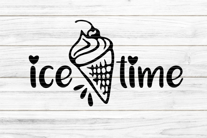Ice Time Plotterdatei SVG DXF FCM