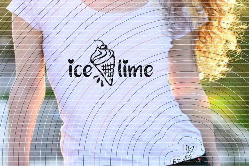 Ice Time Plotterdatei SVG DXF