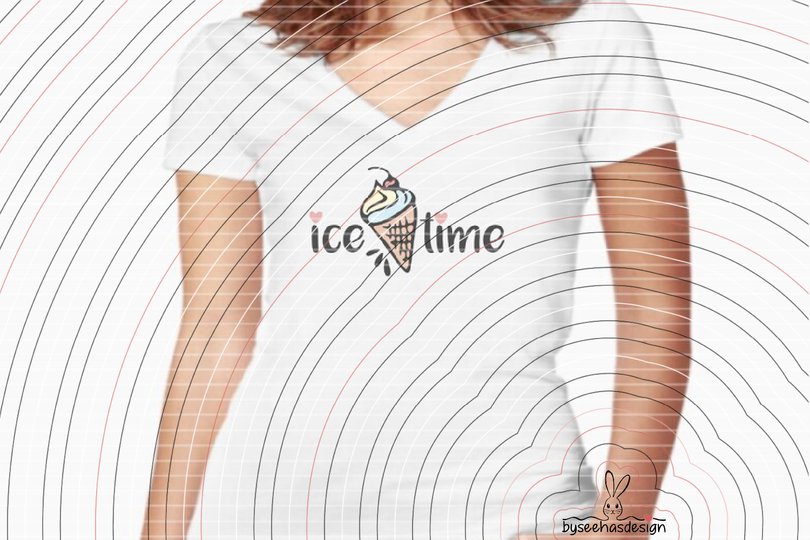 Ice Time Plotterdatei SVG DXF