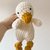 Gans Häkelanleitung. Schmusetier für Babys und Kleinkinder
